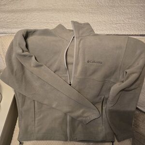 Columbia Gray Fleece Jacket